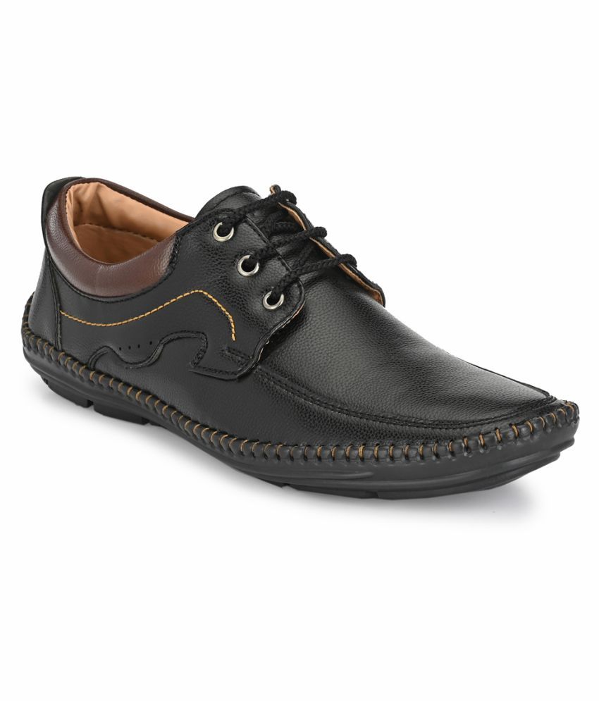     			Mactree - Black Men's Formal Shoes