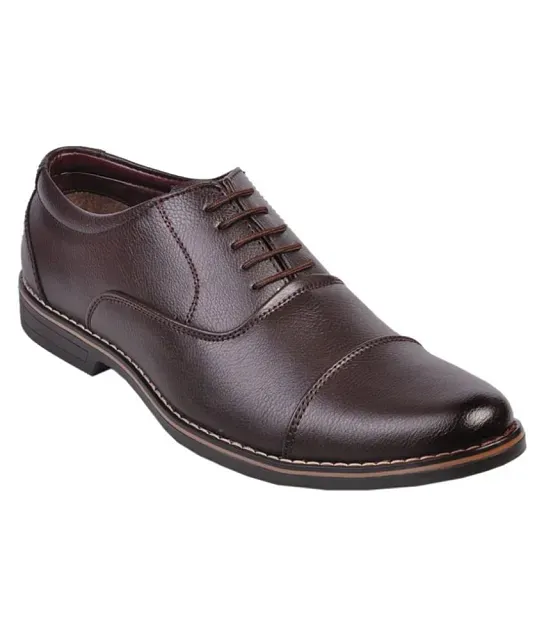 Snapdeal leather hot sale shoes price