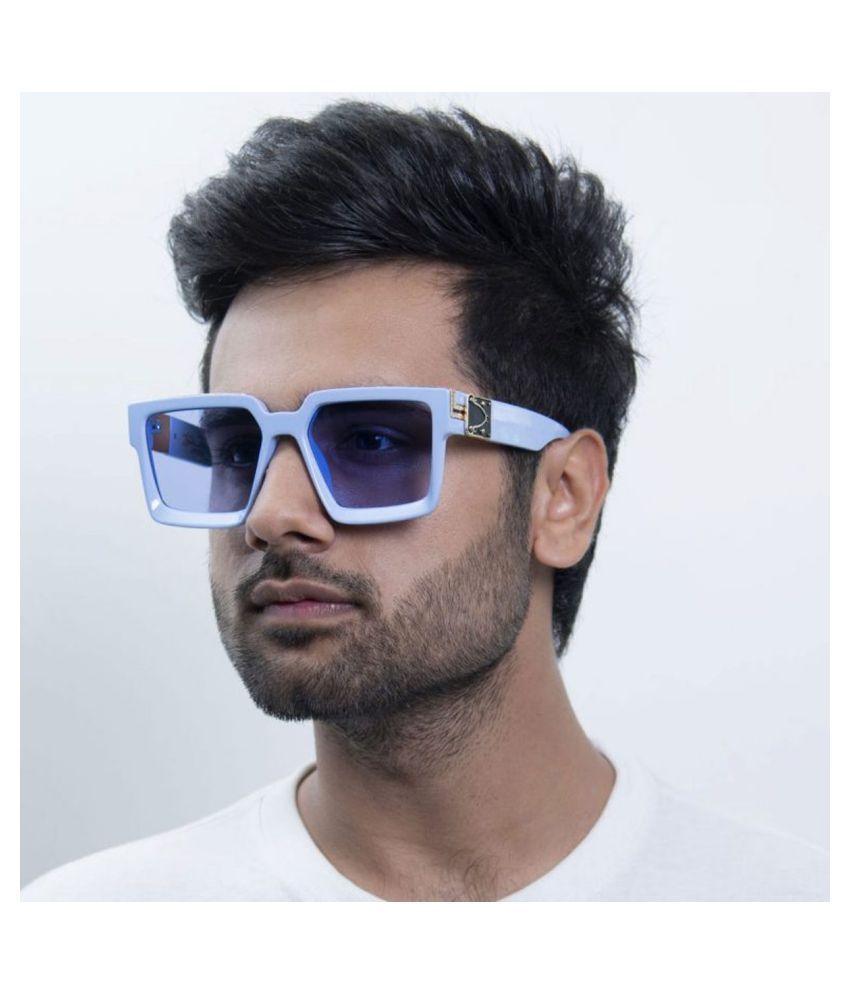 BAJERO - Blue Square Sunglasses ( 96006 ) - Buy BAJERO - Blue Square ...