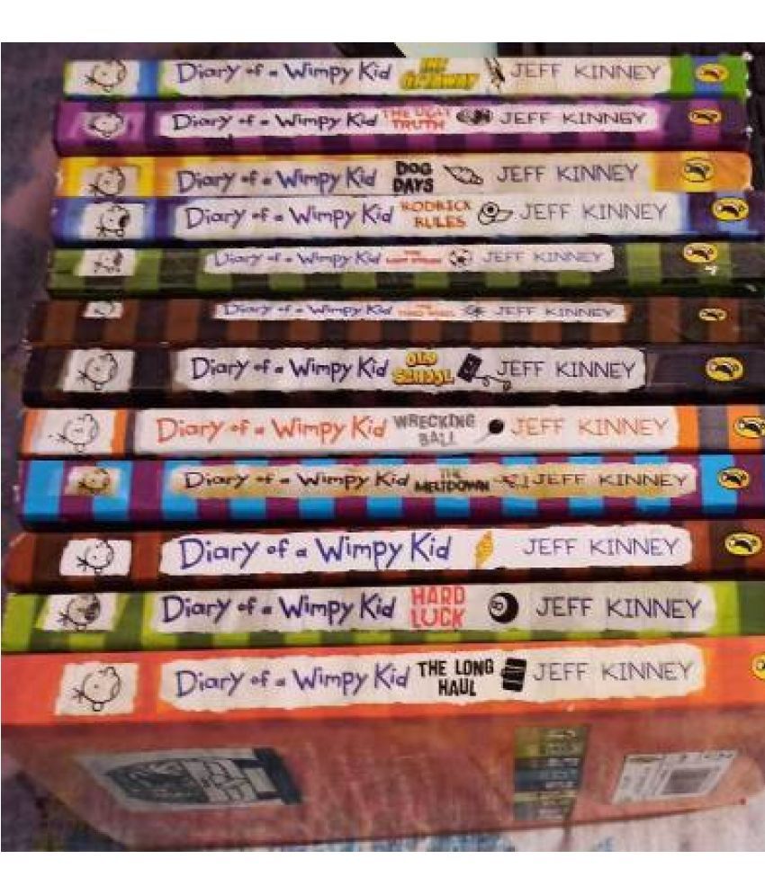 Diary Of A Wimpy Kid Box Set Books 1 12 By Jeff Kinney English Paperback Buy Diary Of A Wimpy Kid Box Set Books 1 12 By Jeff Kinney English Paperback Online