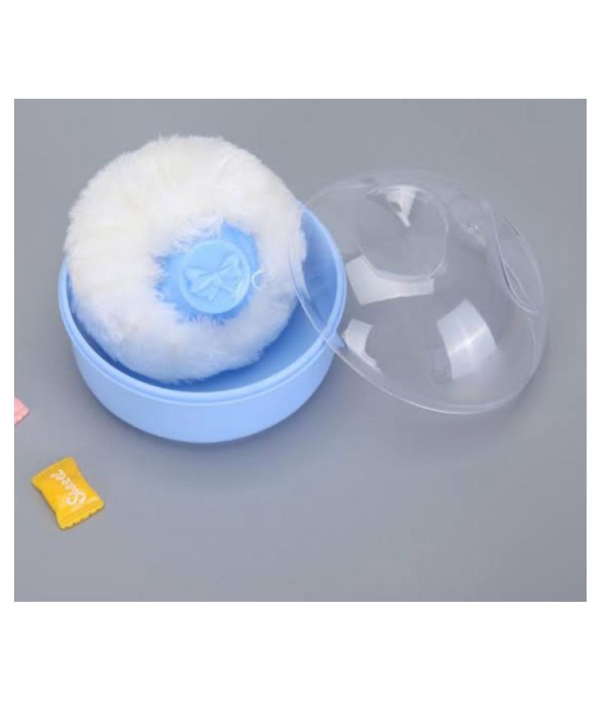     			CHILD CHIC Blue Soft Acrylic Powder Puff ( 1 pcs )