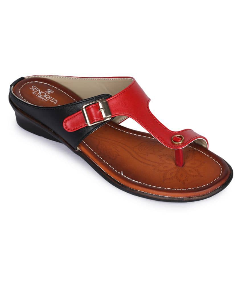 cheap red slides