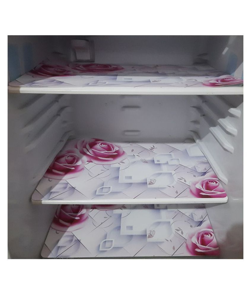     			Revexo Set of 3 PVC Multi Fridge Mats