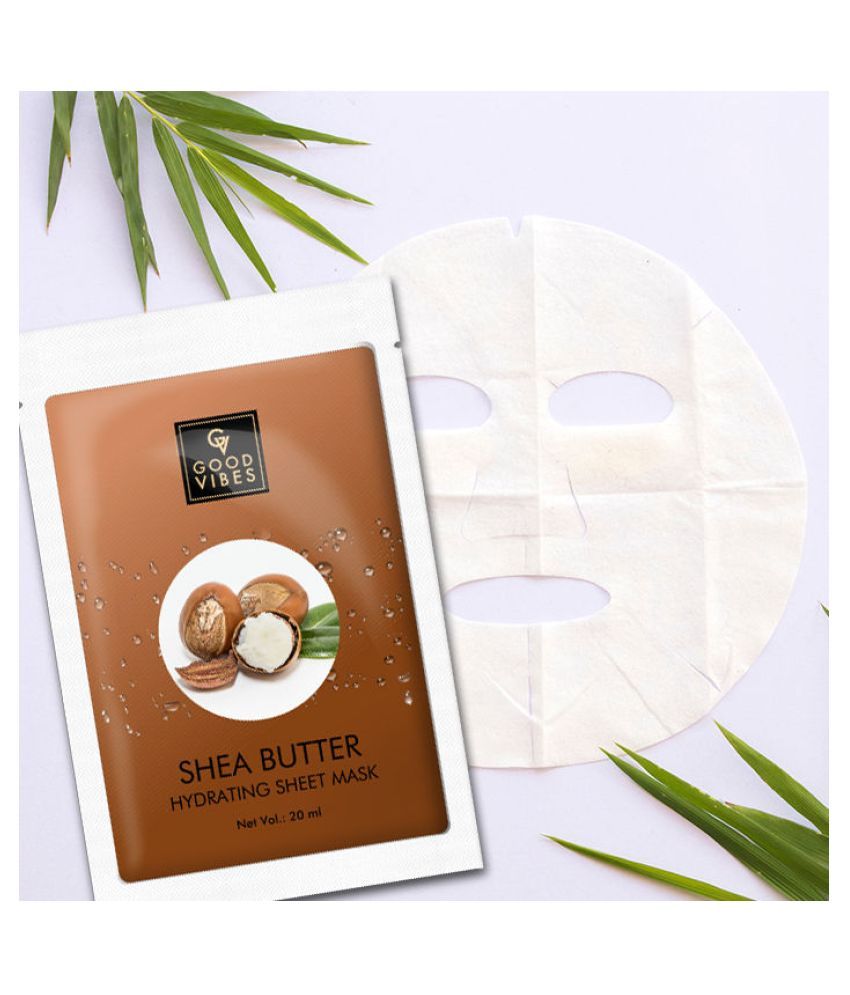 Good Vibes Face Sheet Mask Masks 20 ml Buy Good Vibes Face Sheet Mask