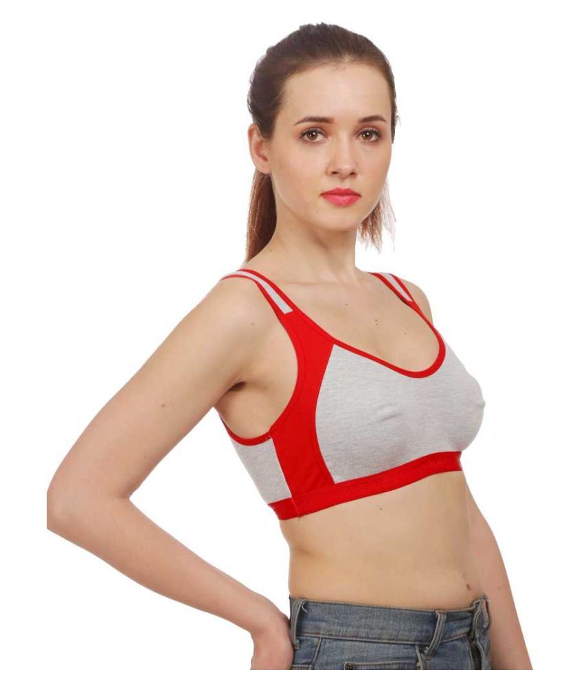 Buy JKOK Cotton Seamless Bra - Blue Online at Best Prices in India ...