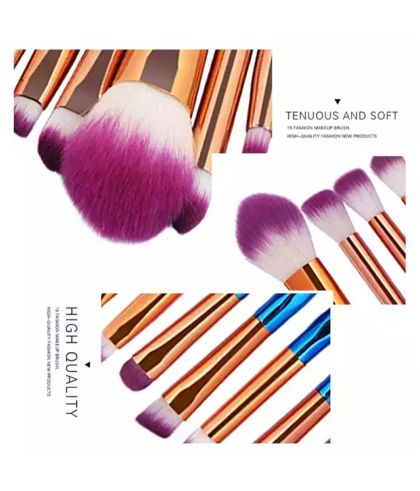 LUXURY BEAUTY Synthetic Foundation Brush,Concealer Brush,Lip Brush 20