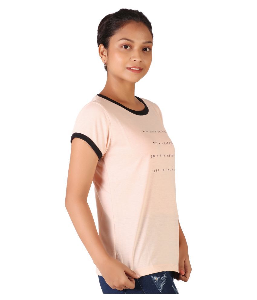 beige colour tshirt