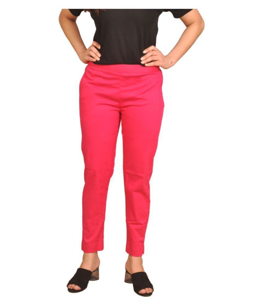 cotton lycra pants