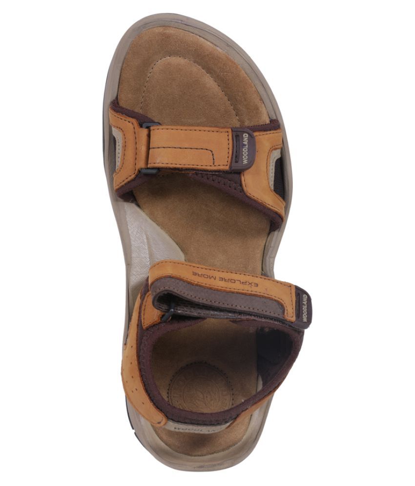 leather sandals woodland