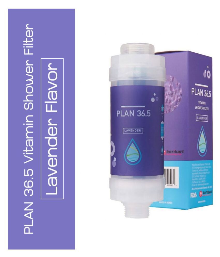     			Plan 36.5 Vitamin Shower Filter(Lavender Flavor)