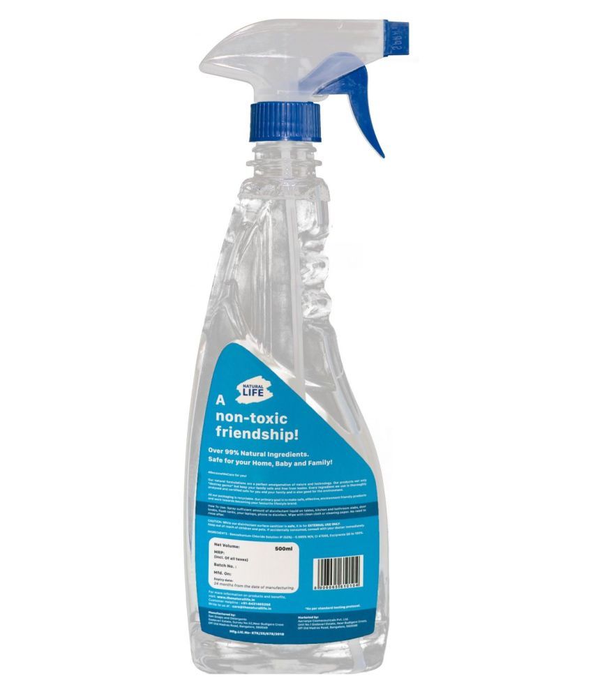 Natural Life Multi Surface Cleaner Spray Citrus 500 mL Buy Natural