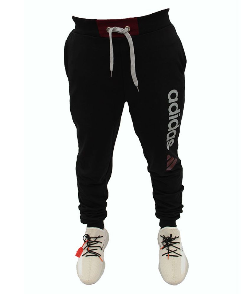tse Black Cotton Joggers Buy tse Black Cotton Joggers Online at Low