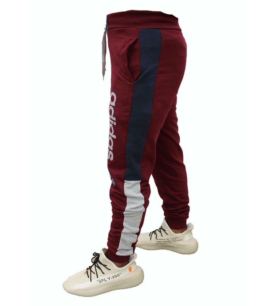 boys maroon joggers