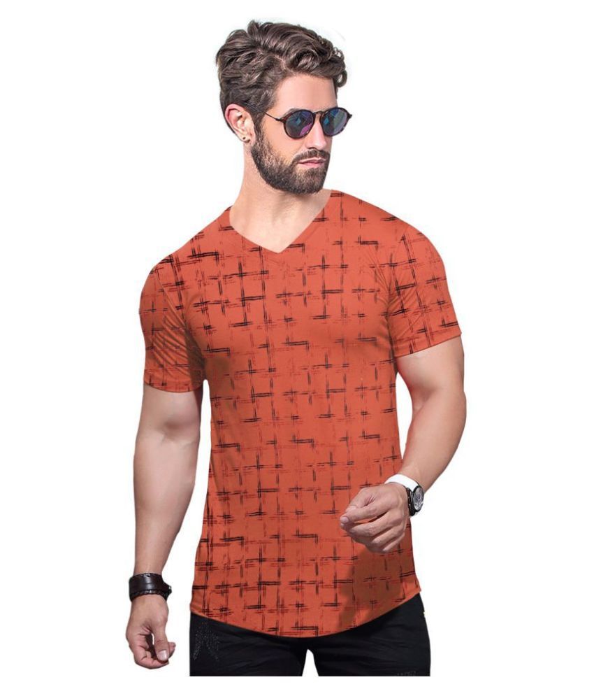 cotton on orange shirt