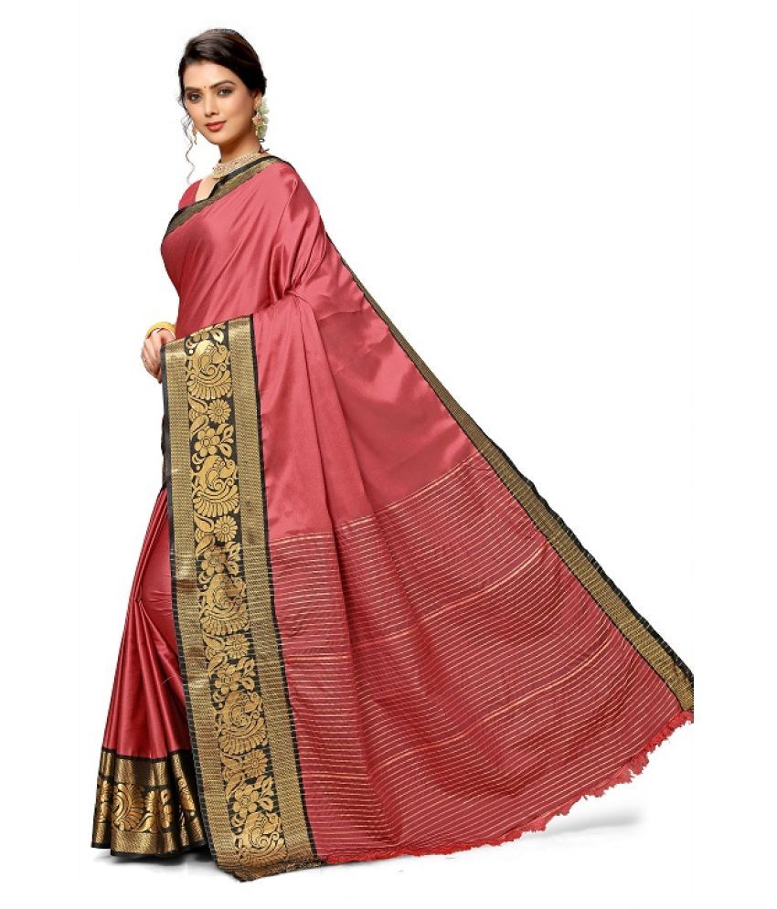 Vedika Pink Mysore Silk Saree Buy Vedika Pink Mysore Silk Saree