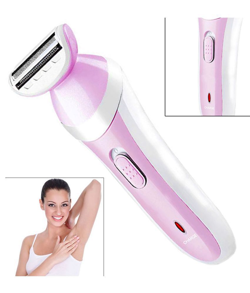 Rechargeable electric Women Painless Epilator Body Hair Removal Washable Shaver for Lady Trimmer