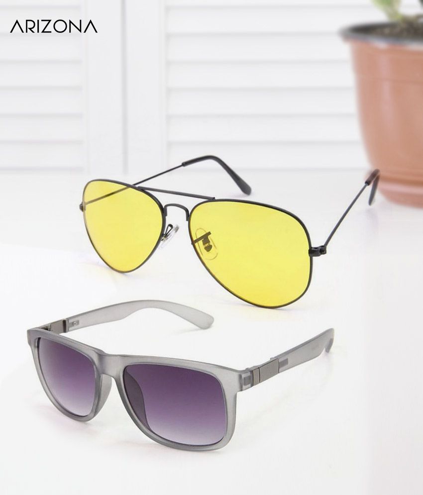 Arizona Sunglasses Sunglasses Combo ( 2 pairs of sunglasses ) Buy Arizona Sunglasses