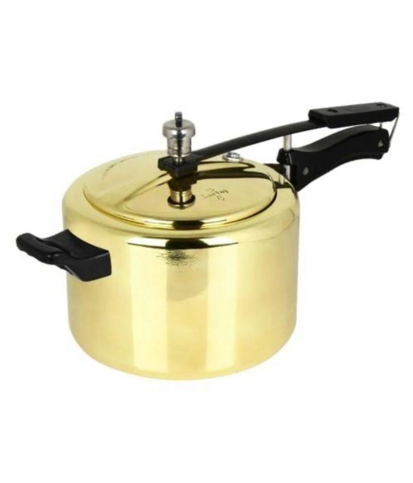 AMG 3 L Brass Pressure Cooker Combo With Induction Base Buy Online at