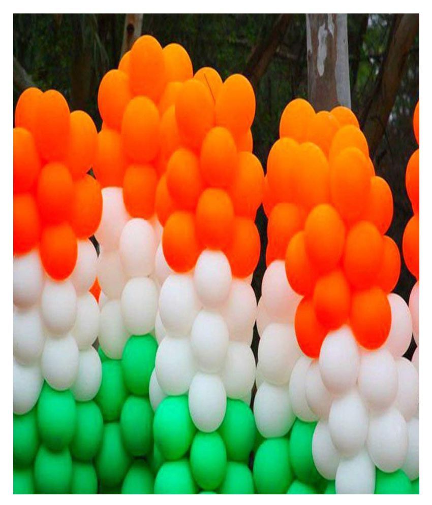 FIT INDIA Balloons for Republic Day / Independence Day Celebration and