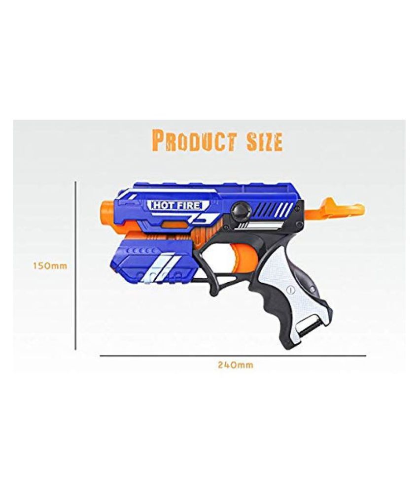 Foam Blaster Gun Toy, Safe and Long Range, 10 Bullets Includes. Buy