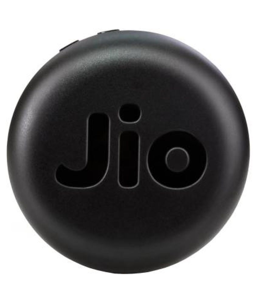 JioFi 4 JMR1040 150 Mbps 4G Portable Wifi Device Black 4G Data Cards