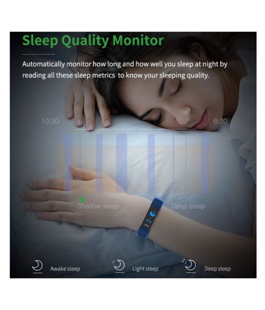 Smart Fitness Band Fitness Tracker Oximeter and Many Fitnes Activity