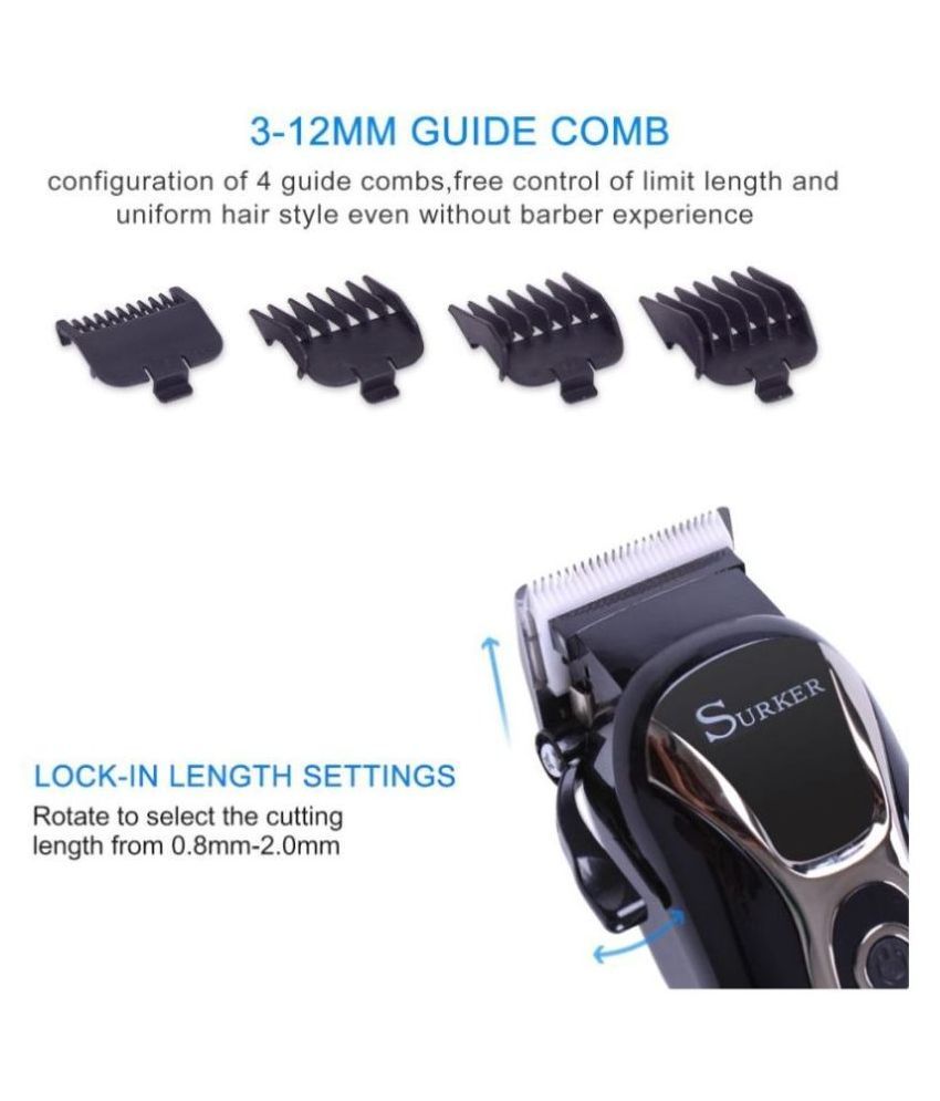 Surker Cordless Hair Clippers Battery Operated Razor 1 Buy Surker