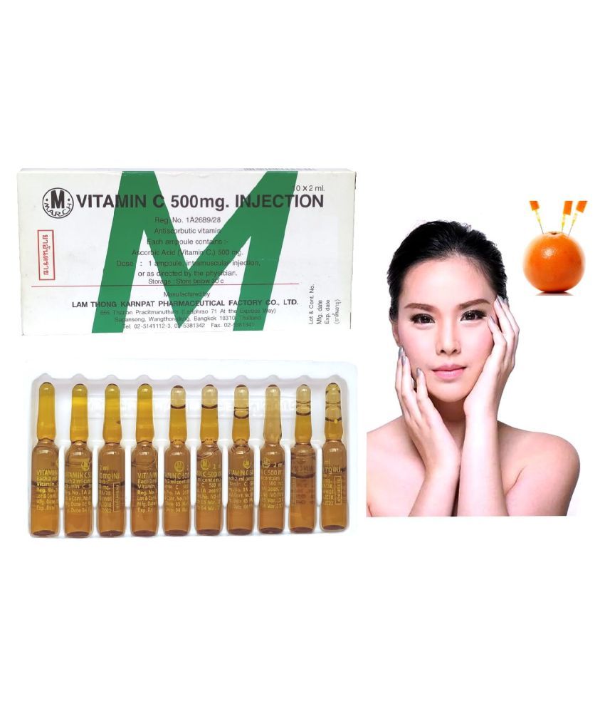 Vitamin C Injection Good For Adult With VitC Deficiency Liquid 500 mg