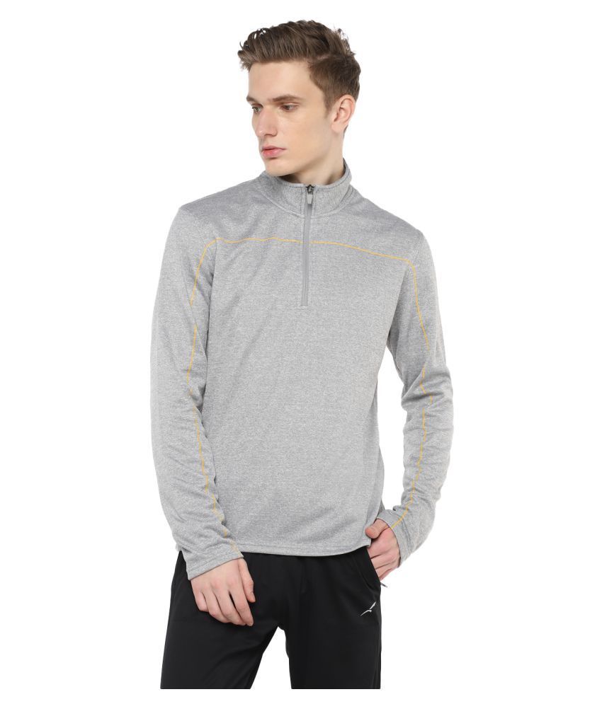 FURO Grey Polyester Sweatshirt Single Pack - Buy FURO Grey Polyester ...