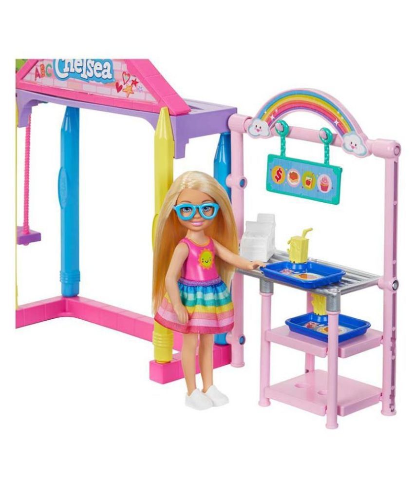 barbie chelsea can be snack supermarket playset