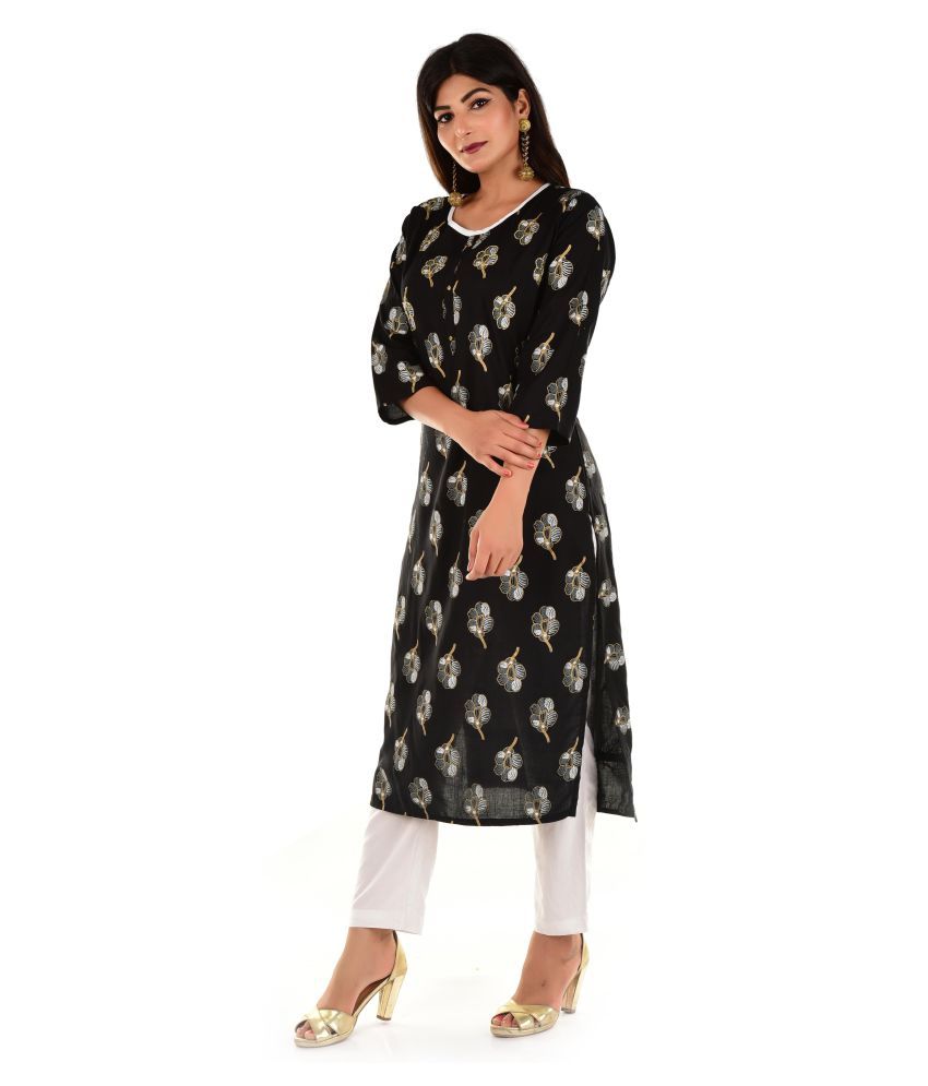 gulabi pant black shirt
