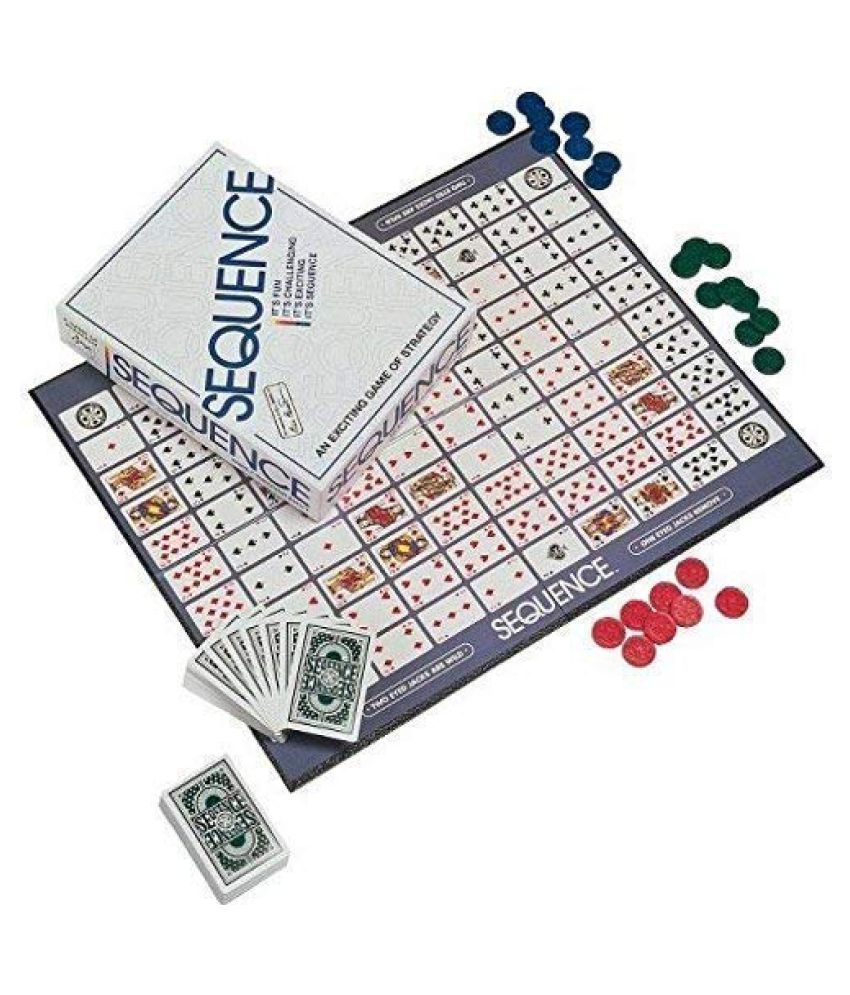 VBE Sequence Board And Card Game For Ages 7 And Above BIG SIZE Buy