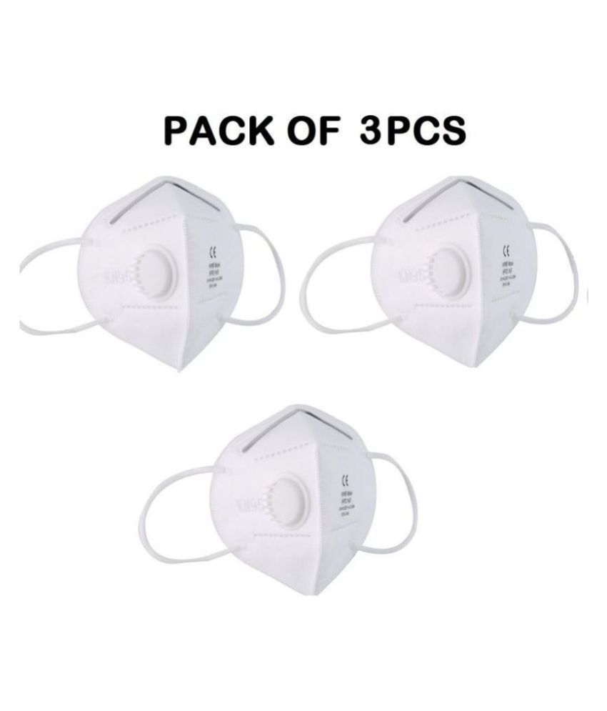 KN95/N95 with Valve Face Mask, AntiPollution & Anti Virus Breathable