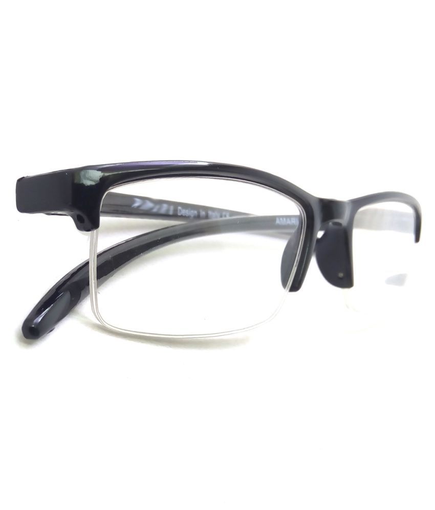 N Specs Rectangle Half Rim Reading Glasses Buy N Specs Rectangle Half