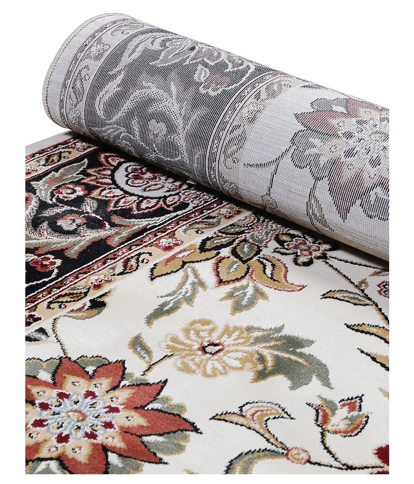 Obsessions Multi Polypropylene Carpet Floral 5x5 Ft Buy Obsessions