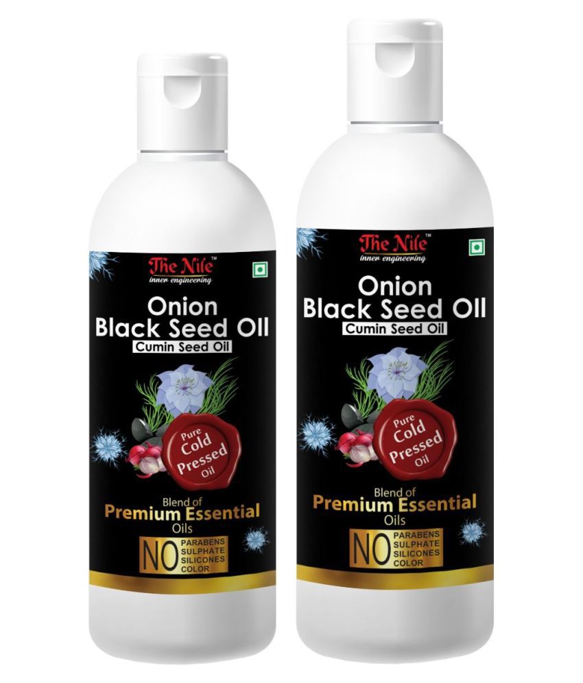     			The Nile Onion Black Seed 100 ML & Onion Black Seed 150 Ml Hair Oil 250 mL Pack of 2