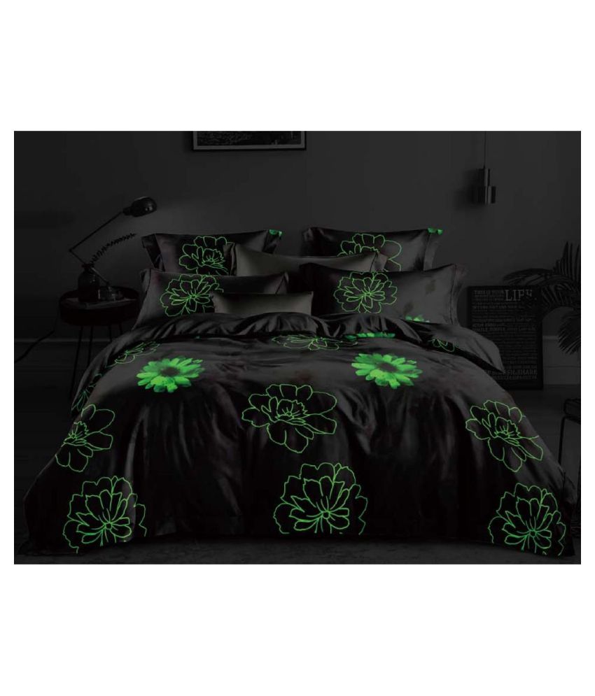 Alliance Cotton Double Bedsheet with 2 Pillow Covers Buy Alliance Cotton Double Bedsheet with