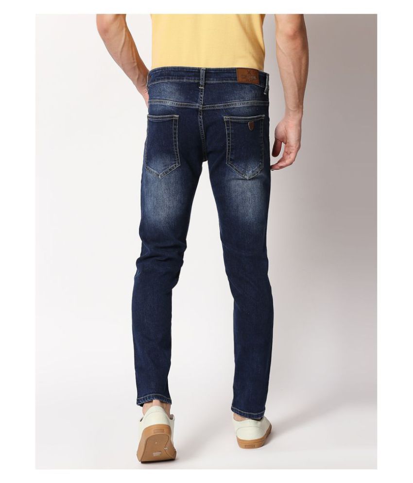 BOLTS and BARRELS Blue Slim Jeans - Buy BOLTS and BARRELS Blue Slim ...