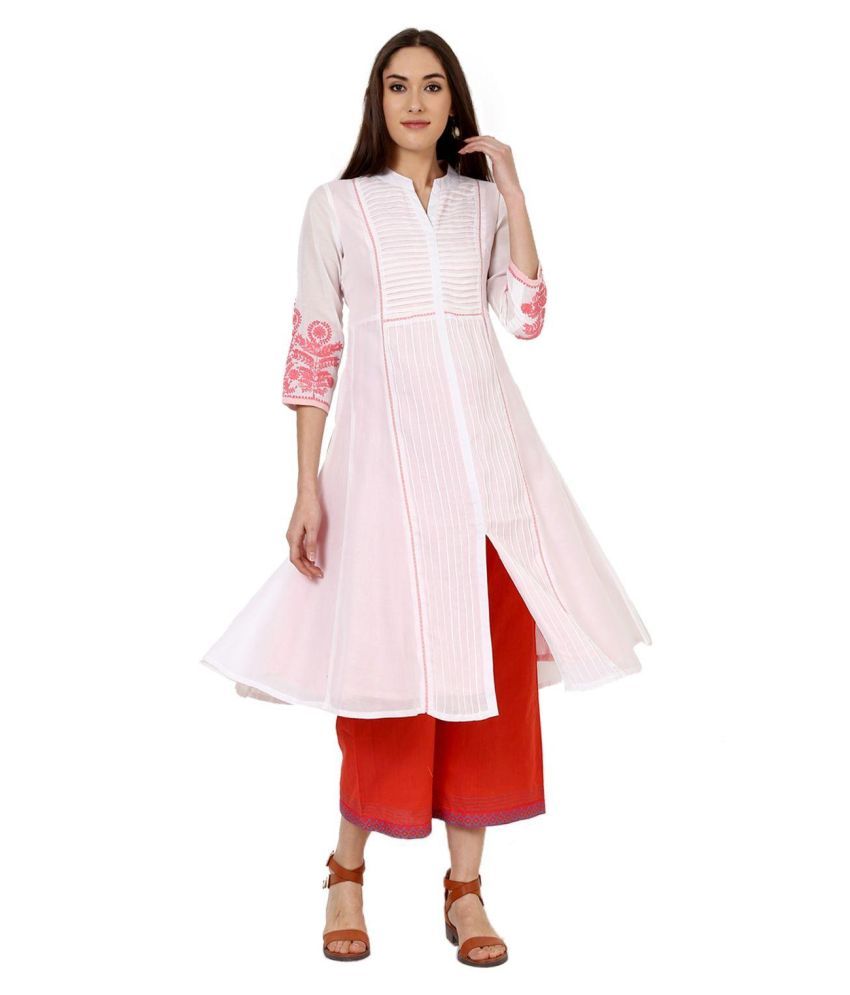 anarkali cotton kurti