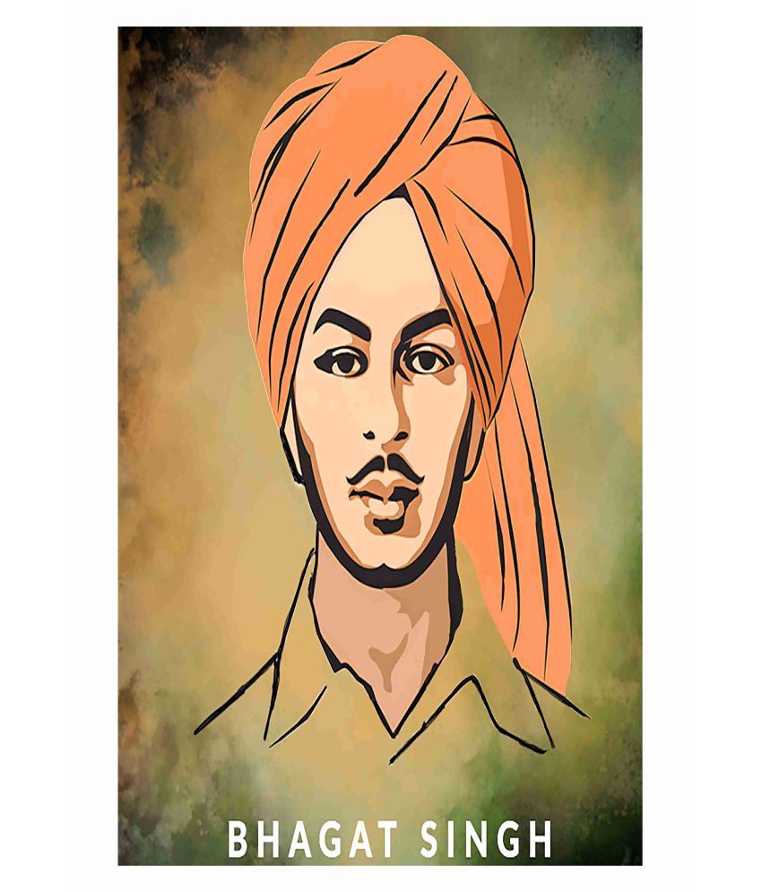 Bhagat Singh Wall Poster for Room M35: Buy Online at Best Price in ...