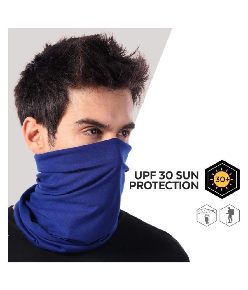 Face Cover/Scarf for Fishing UPF 30 Breathable Summer Balaclava Hiking UV Face Mask Cycling & ATV Riding Neck Gaiter for Dust & Sun Protection Moisture Wicking 12-in-1 Headwear 