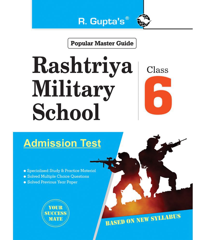     			Rashtriya Military School Admission Test Guide for (6th) Class VI