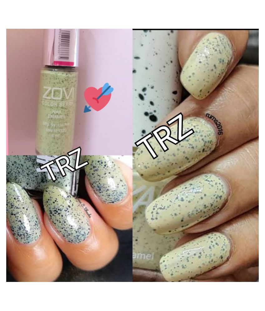 Zovi Cookie Nail Enamel Nail Polish Lemon Crackle 6 mL: Buy Zovi Cookie Nail  Enamel Nail Polish Lemon Crackle 6 mL at Best Prices in India - Snapdeal