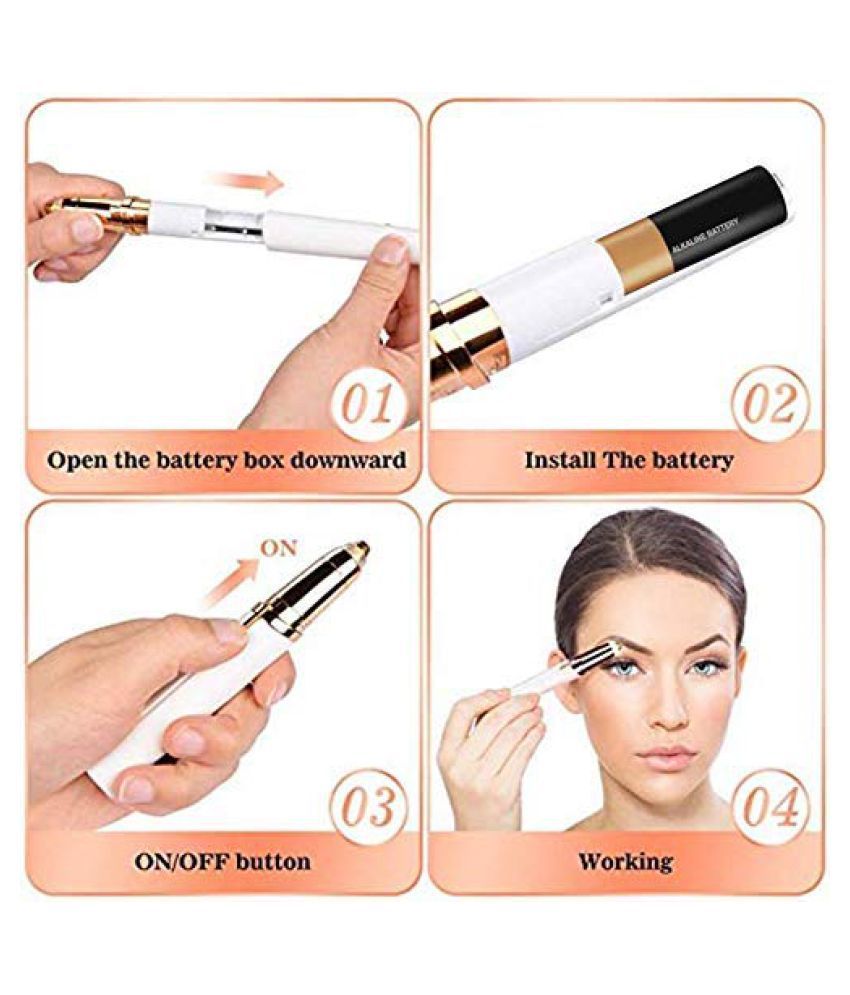 flawless brow trimmer