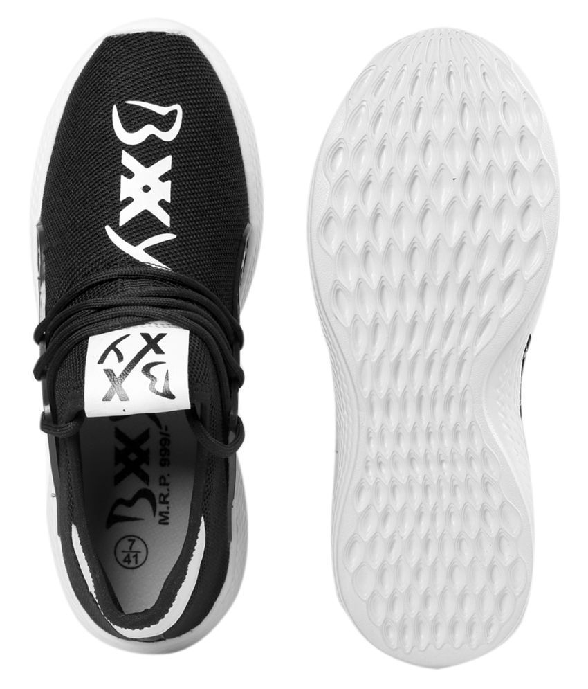 BXXY Black Running Shoes - Buy BXXY Black Running Shoes Online at Best ...