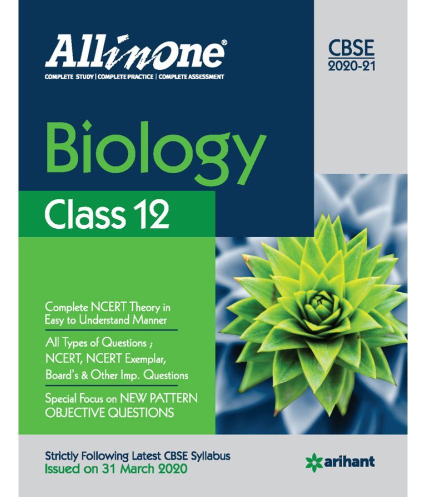 CBSE All In One Biology Class 12 For 2021 Exam: Buy CBSE All In One ...