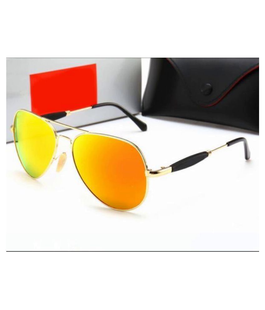 Resist Orange Pilot Sunglasses 3517 Gold Orange Buy Resist Orange Pilot Sunglasses 