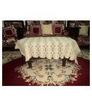 A & H ENTERPRISES Polyester Single Centre Table Cover 153 cm x 101 cm