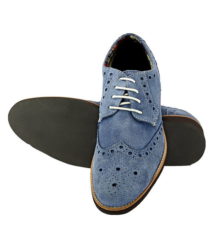 HATS OFF ACCESSORIES Blue Formal Shoes Price in India- Buy HATS OFF ...