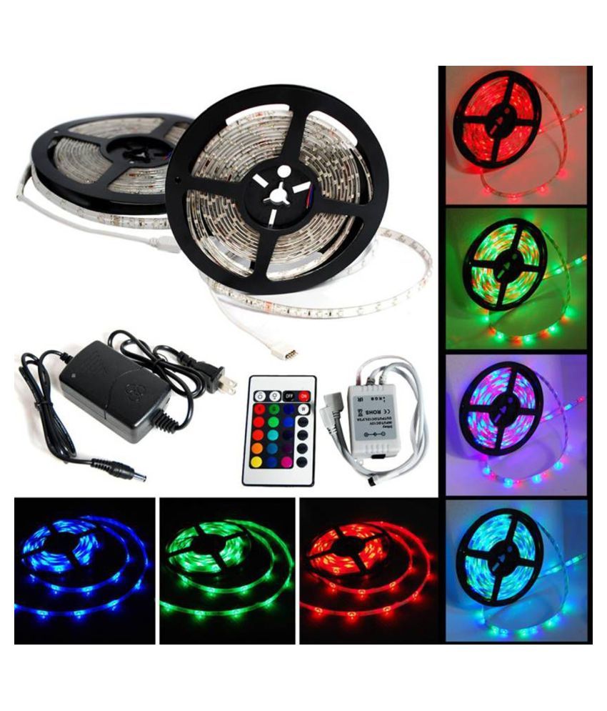     			Stylopunk Festival Light 5 Mtr RGB LED Strips Multi